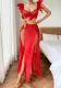 Sexy Feather Strap Nightclub Two Piece Skirt Set Lingerie Set