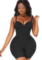 Butt Lifter Padded Shapewear Body Shaping Jumpsuit