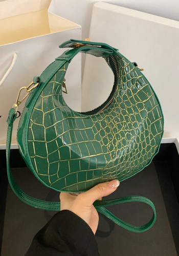 Solid Color Armpit Bag Women's Crescent Bag Handbag Fashion Bag