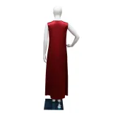 Women Muslim Beaded Robe Two Piece Set