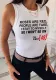 Women's High Stretch Fashion Printed Tank Top