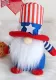American striped five-star faceless doll decoration cute dwarf elderly doll gift