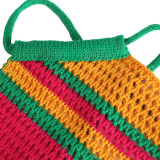 Women's Strapless Tops Beach Halter Neck Knitting Camisole