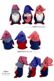 American Gnome Faceless Doll American Holiday Ornament