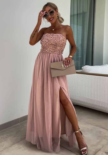 Casual Fashion Slit Party Dress Loose Holidays Women's Dress
