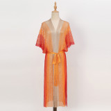 Summer Sexy Outdoor Wear Beach Sun Protection Dress Cover-Up Holidays Shawl