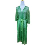 Summer Sexy Outdoor Wear Beach Sun Protection Dress Cover-Up Holidays Shawl