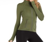 Slim Yoga Wear Sports Casual Fitness Jacket Women's Outdoor Sun Protection Top
