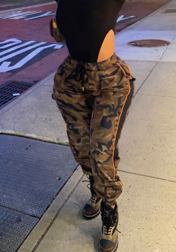 Women Camouflage Pants Cargo Pants