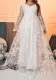 Plus Size Women Dress Elegant Mesh Dress
