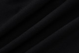 Women Summer Solid Square Neck Sleeveless Maxi Slit Dress