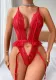 Women V-neck lace Lace-Up Sexy Lingerie two-piece set