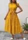 Women Summer Ruffle Edge Strappy Dress