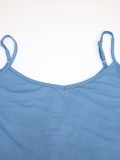 Women Casual Solid Overalls