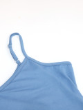 Women Casual Solid Overalls