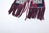 Summer Women Sexy Backless Strappy Tassel Printed Scarf Top