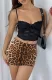 Women Summer Sexy Print Bodycon Mini Skirt