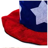 American Flag Hat Carnival Party Hat American Flag Uncle Sam Hat