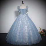 Women summer short-sleeved evening dress（process time 3-6 days）