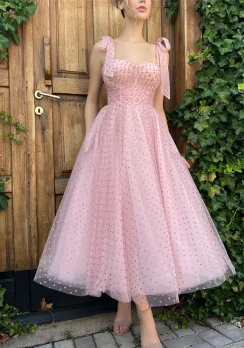 Women fairy puffy skirt formal party lace-up dress（process time 3-6 days）