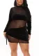 Plus Size Women Sexy Bodycon Dress