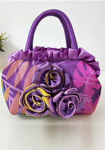 Women floral handbag