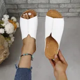 Wedge Heel Slippers Women's Thick-Soled Casual Sandals