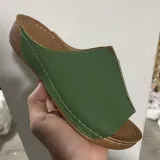 Wedge Heel Slippers Women's Thick-Soled Casual Sandals