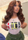 Autumn Street Style Women's Fashion Slim Letter Printed Vest Tops