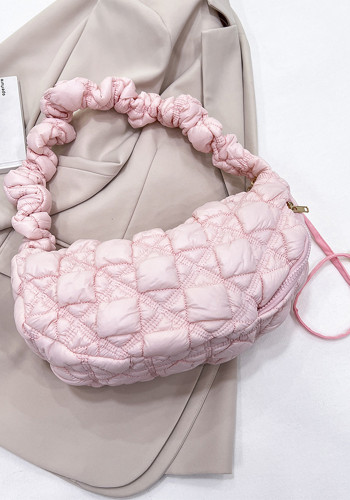 Women Cloud Pleated Dumpling Bag Single Shoulder Crossbody Bag