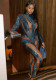 Summer women fashion sexy see-through mesh patchwork slim long sleeve jumpsuits