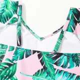 One-piece print children's swimsuit