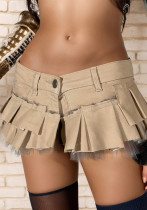Women Style Irregular Mini Skirt