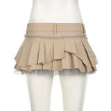 Women Style Irregular Mini Skirt
