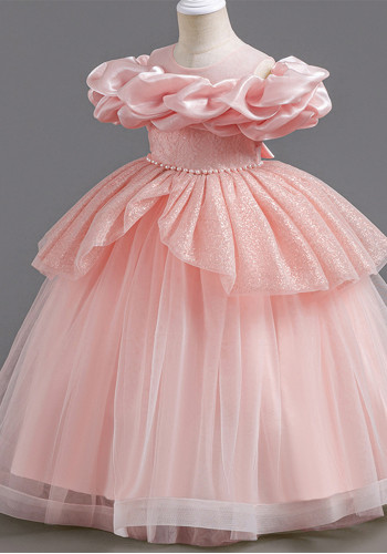 Puffy Tulle Princess Dress Trendy Flower Girl Dress