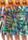 Women's Spring Summer Style Fashion Chic Belt African Plus Size A-Line Dress