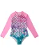 Girls' Long Sleeve One-Piece Swimsuit