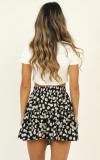 floral printed A-line Skirt