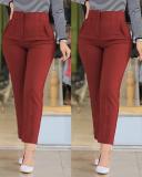 Women Casual Solid Pant