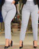 Women Casual Solid Pant