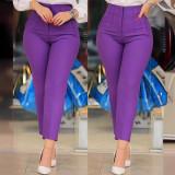 Women Casual Solid Pant