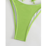 Women Bikini Butterfly Print Sexy Backless Two Pieces swimwear