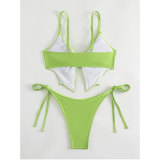 Women Bikini Butterfly Print Sexy Backless Two Pieces swimwear