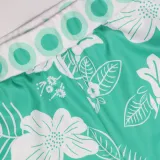 Printed Halter Strapless Top Loose Wide Leg Pants Two-Piece Set