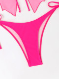 Women Bikini Butterfly Print Sexy Backless Two Pieces swimwear