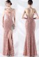 Plus size Women sequined formal party maxi evening dress