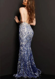 Women's Low Back Sequin Sexy Party Dress