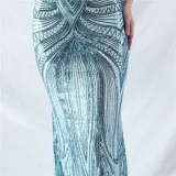 Elegant Luxury Sequins Evening Dress