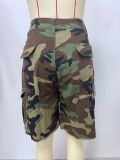 Summer Women's Loose Casual Camouflage Shorts
