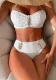 Halter Two Pieces Swimsuit Female Sexy Bikini